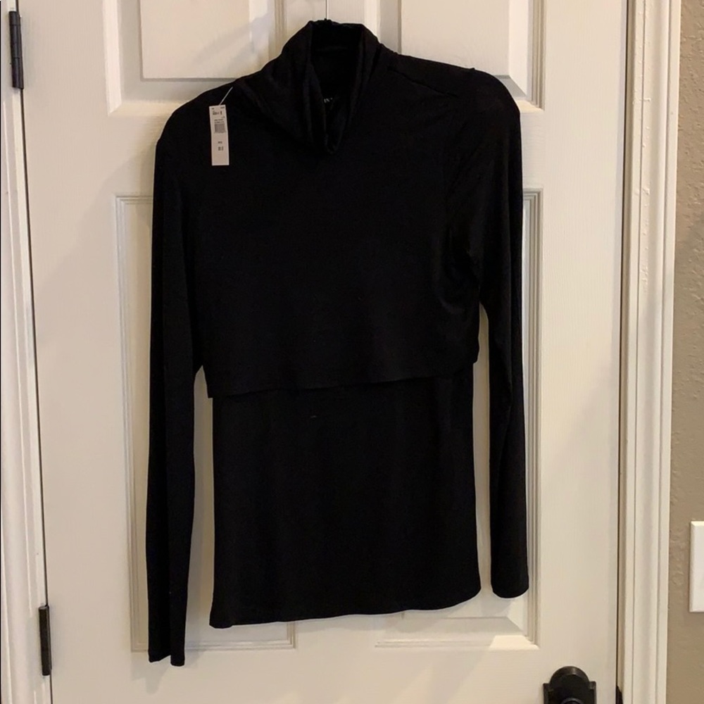 Nursing turtleneck